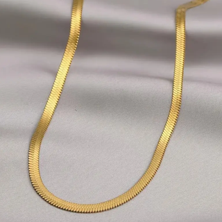 Snake Gold Plated Necklace