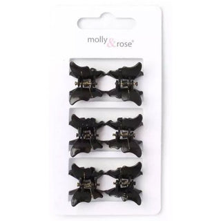 Butterfly Mini Clamps - Black (2cm)