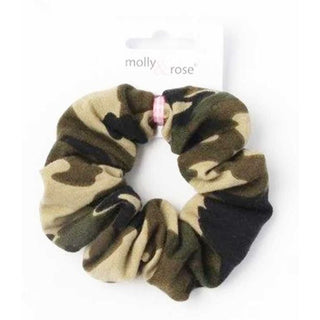 Camouflage Print Scrunchie