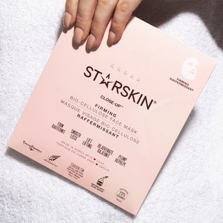 Starskin Close-Up™ Firming Bio-Cellulose Face Sheet Mask