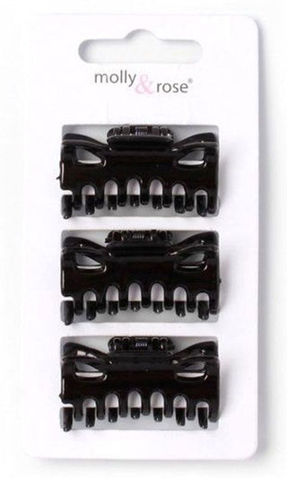 Ladies Basic Clamps - Black (4cm)