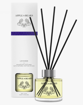 Apple & Bears Gavesett - Duftspreder + håndstøpt duftlys Lavendel