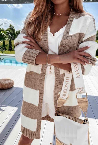 Estee Brown | Lurex stripete cardigan