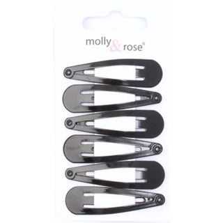 molly&rose | Black Enamel Sleepies | 6-pack | 5cm