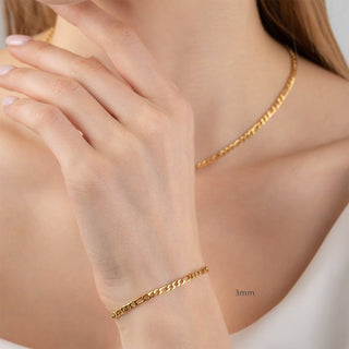 Classic bracelet | 18k gold plated