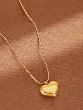 Gold Plated Heart Necklace