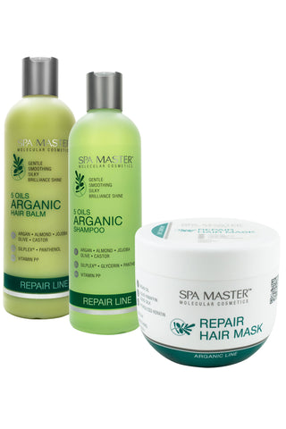 SPA MASTER Argan Hair Mask | Damaged and Dry Hair | 500 ml