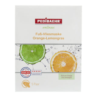 Pedibaehr Fotmaske (appelsin og sitrongress)