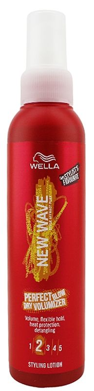 Wella New Wave Perfect Blow Dry Volumizer Styling Lotion