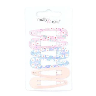 molly&rose | Card Of 6 Sleepies | 5cm | Assorterte farger