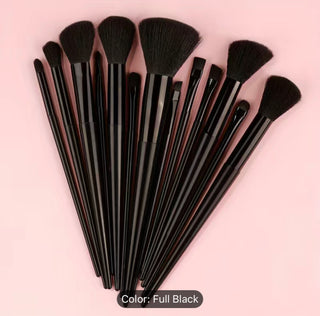 Makeup Brushes - sett med 10 sminkekoster